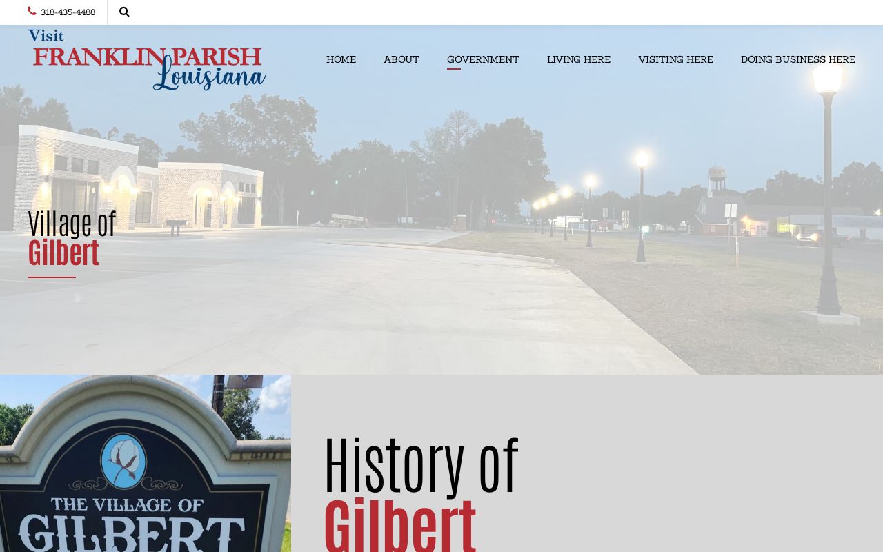 Gilbert court docket municipal profile source for Franklin Parish